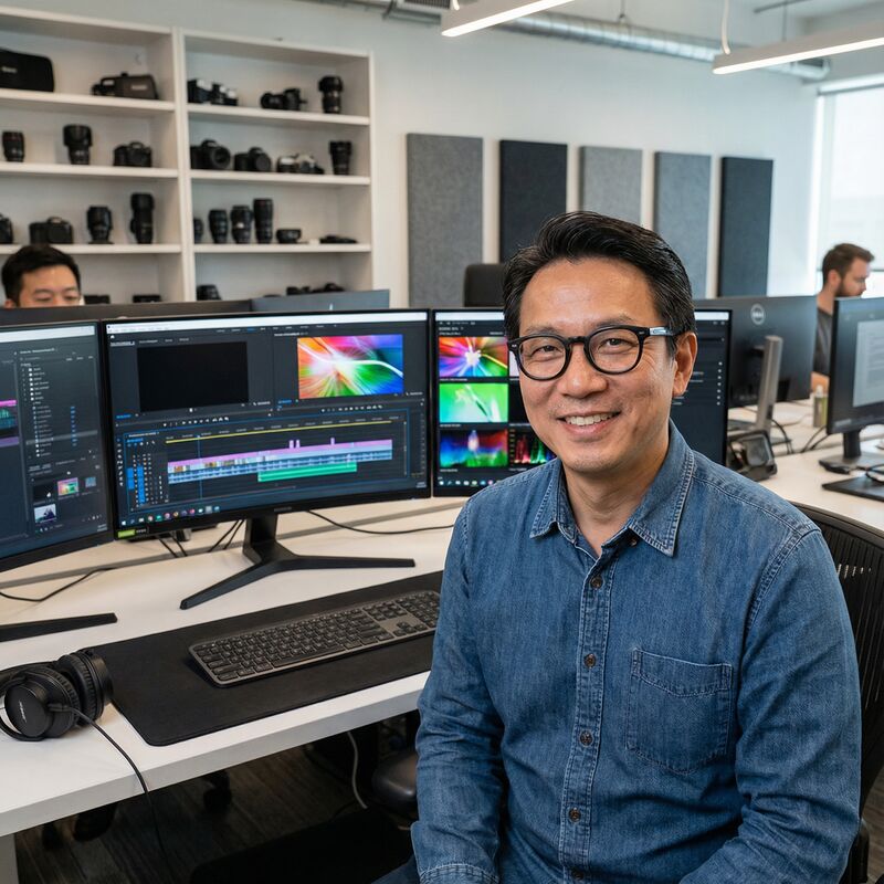 星空传媒剪辑师陈浩然